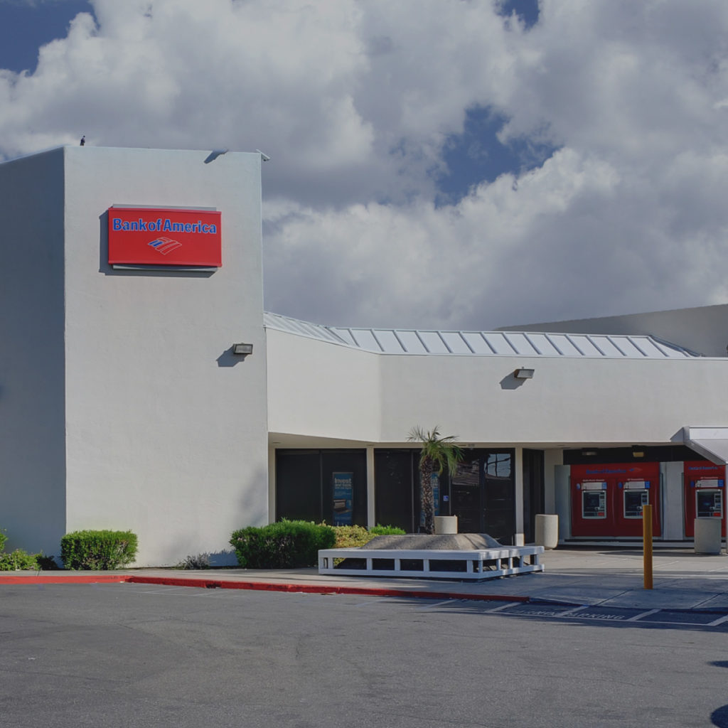 Bank of America Exterior Paint & Repair Indio, CA Summer Systems